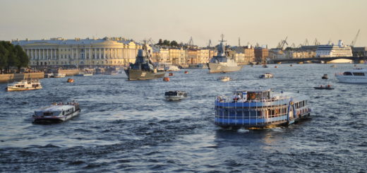 навигация в акватории Петербурга
