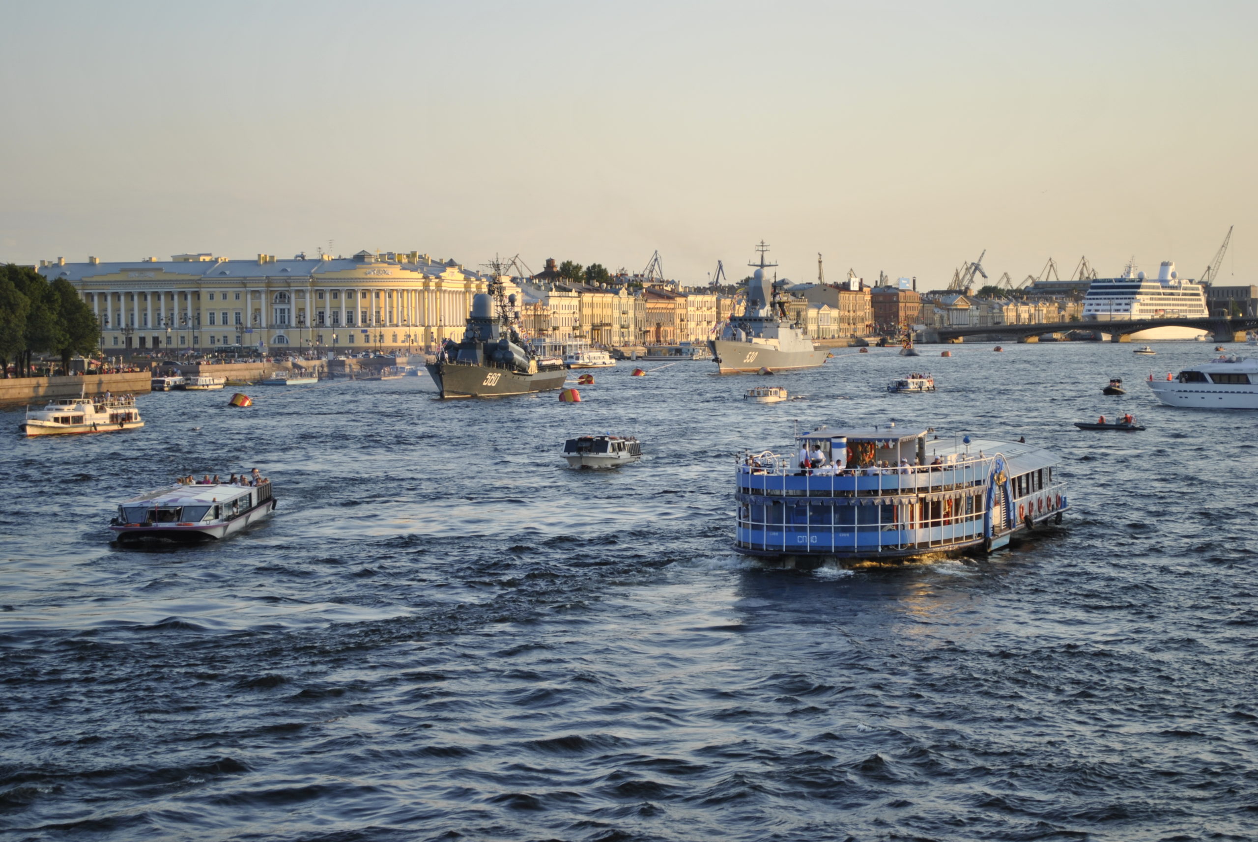 Река Нева Санкт Петербург с Пристани